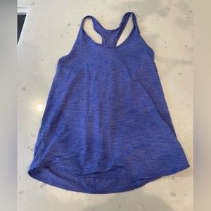 Purple lulu tank top size 6